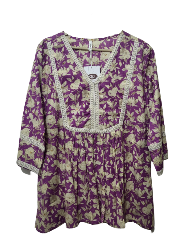 Pure Cotton Kurti Tops- for Formal and Casual Wear.