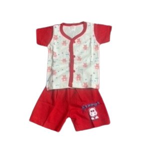 Tiny Pure Cotton Dress for Infants (Size - 0)